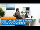 Electric Standing Desk Converter for 1 Monitor