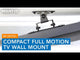 Compact Full Motion TV Wall Mount | MI-2829XL ( Features )