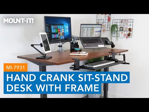 Standing Desk Frame Hand Crank