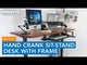 Standing Desk Frame Hand Crank