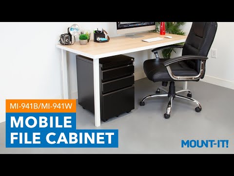 Mobile File Cabinet with 3 Drawers | MI-941