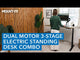 Ultimate Dual Motor Electric Standing Desk with 48" Tabletop Highlight Reel