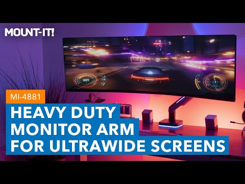 Heavy-Duty Ultrawide Monitor Arm