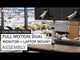 Full Motion Dual Monitor Laptop Mount Assembly Video