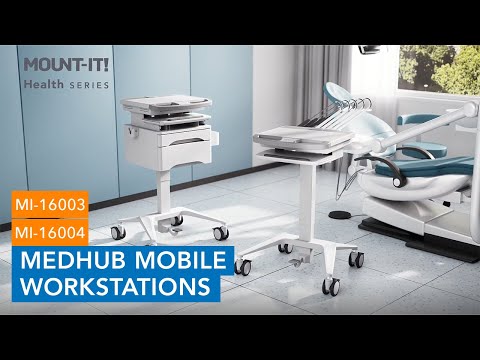 MedHub mobile work stations MI-16003 and MI-16004