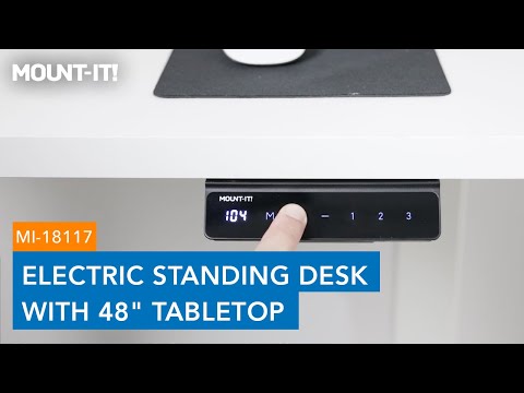 Electric Standing Desk with 48" Tabletop | MI-18117 (Features)