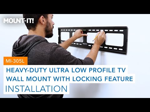 Low-Profile Large TV Mount