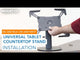 Universal Tablet Countertop Stand with Tilt