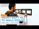 Heavy-Duty Tilt TV Wall Mount with Slim Profile