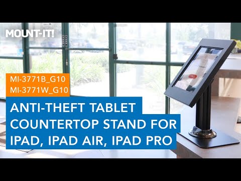 Anti-Theft Tablet Countertop Stand for iPad, iPad Air, iPad Pro