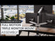 Full Motion Triple Monitor Mount with Gas Spring