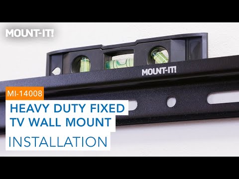 Heavy Duty XXL Fixed TV Wall Mount