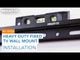 Heavy Duty XXL Fixed TV Wall Mount