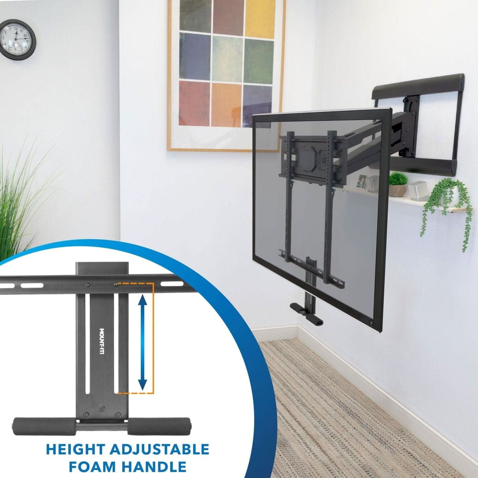 Mount-It! Pull-Down Fireplace TV Mount MI-395 - Thumbnail 5