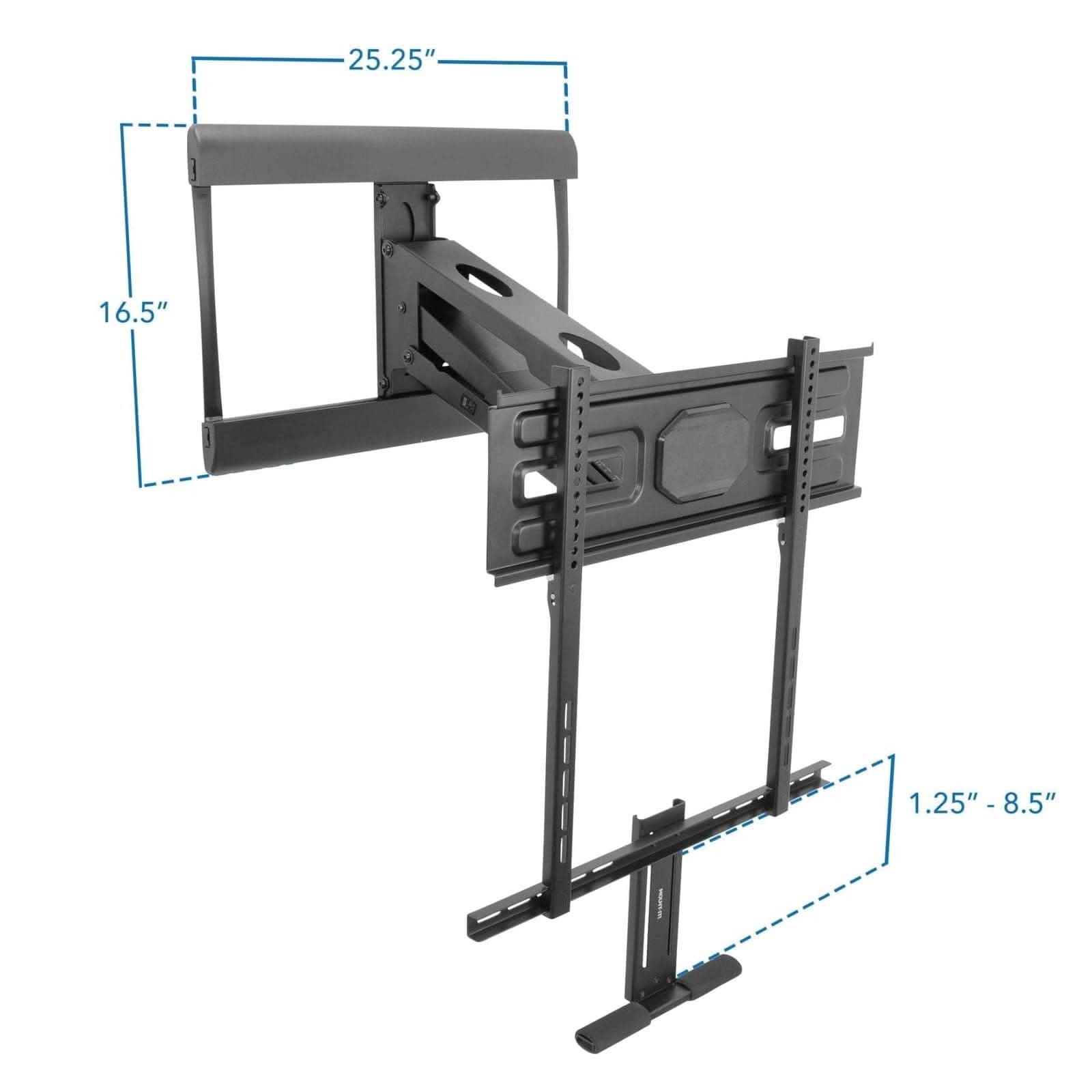 Mount-It! Pull-Down Fireplace TV Mount MI-395 - Thumbnail 3