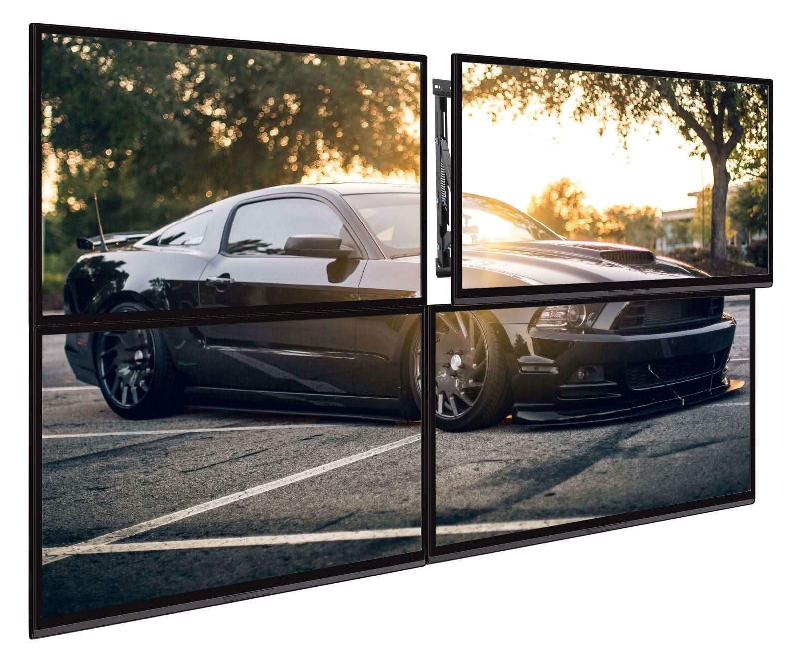 Mount-It! Push-In Pop-Out Video Wall Mount