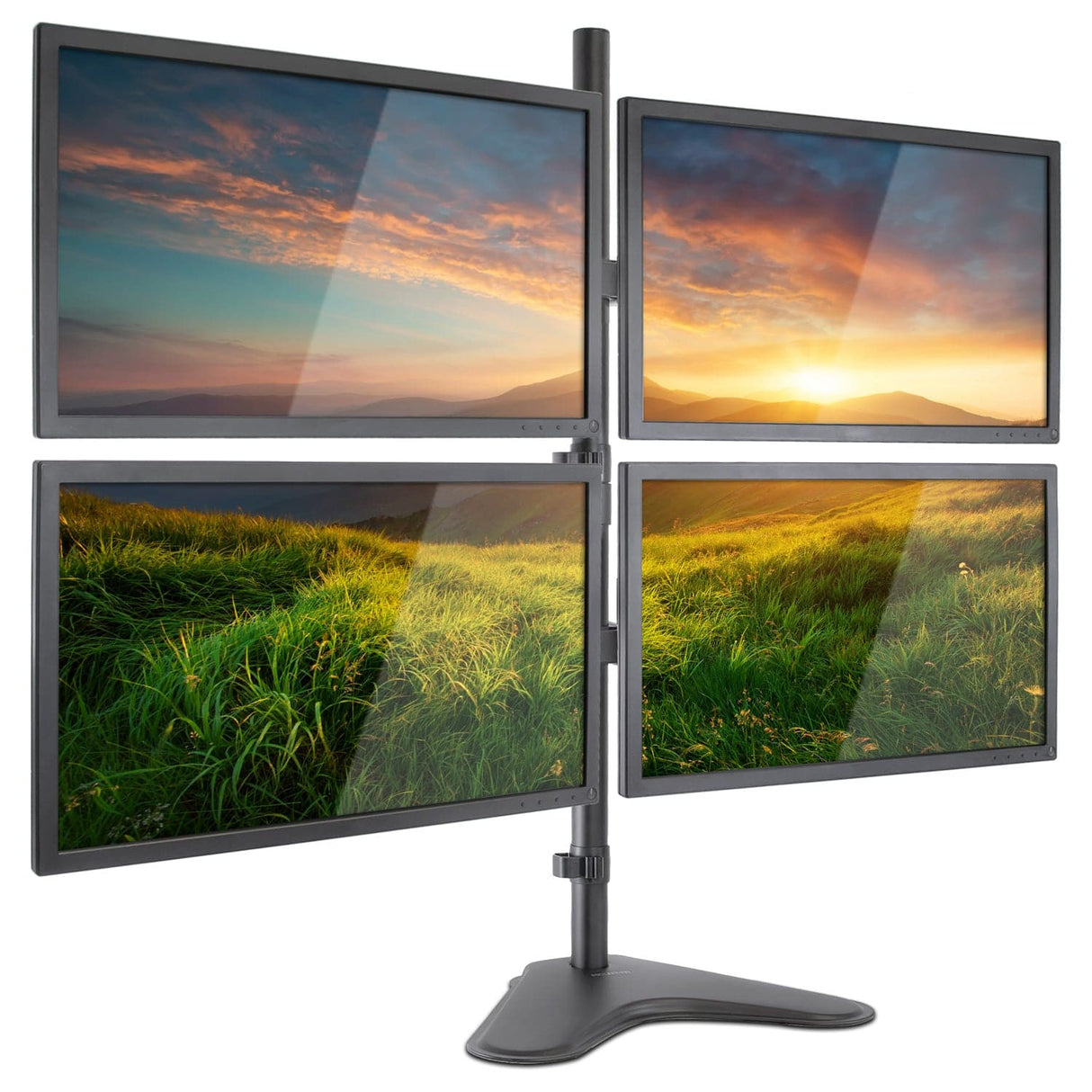 Monitor Stands - Quad Monitor Desk Stand - Mount-It! - MI-2784