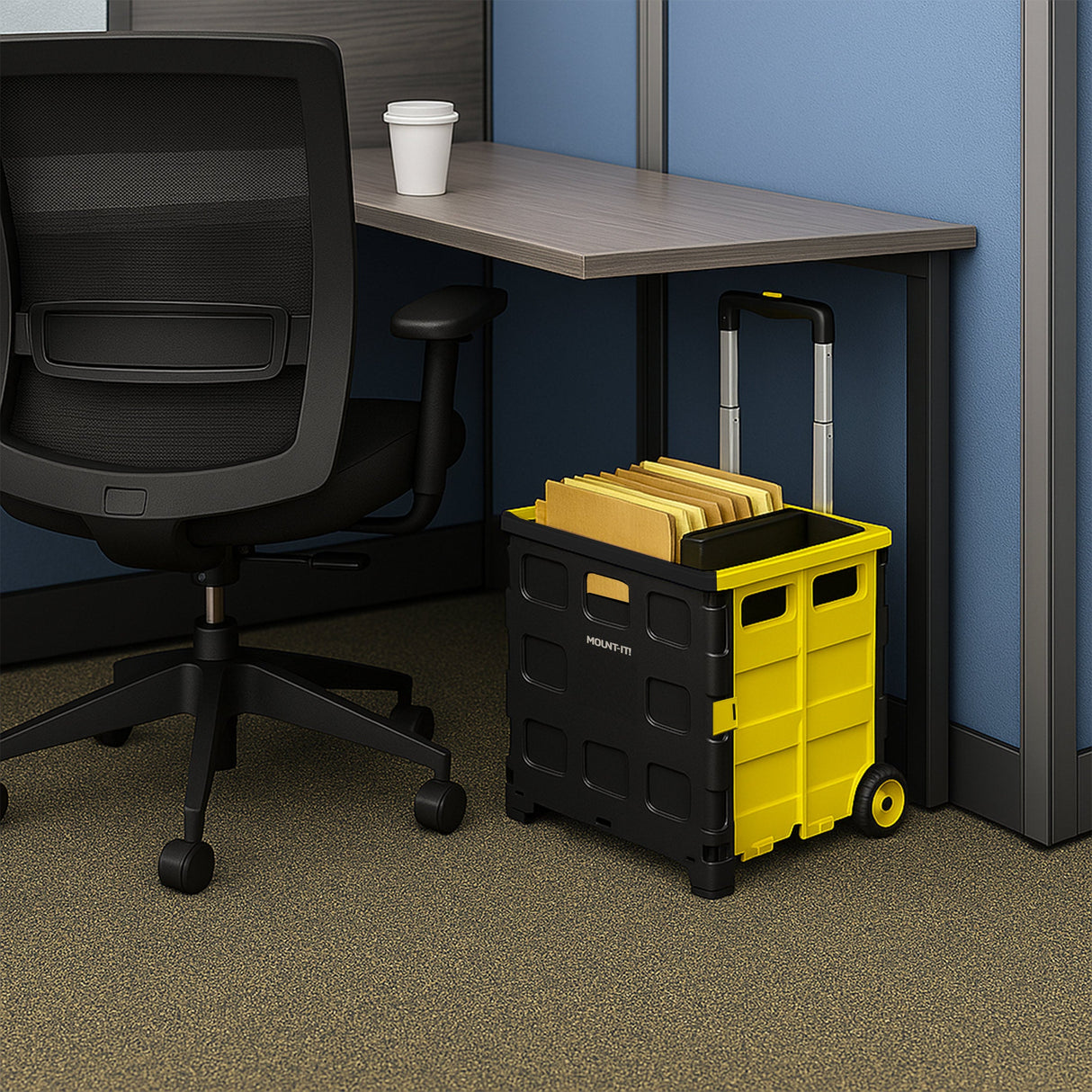 Hand Truck - Rolling Utility Cart - Mount-It! - MI-905
