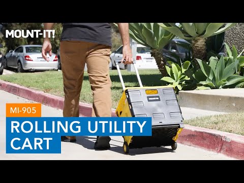 Hand Truck - Rolling Utility Cart - Mount-It! - MI-905