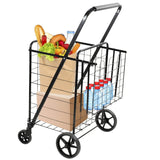 Hand Truck - Rolling Utility Shopping Cart - Mount-It! - MI-907