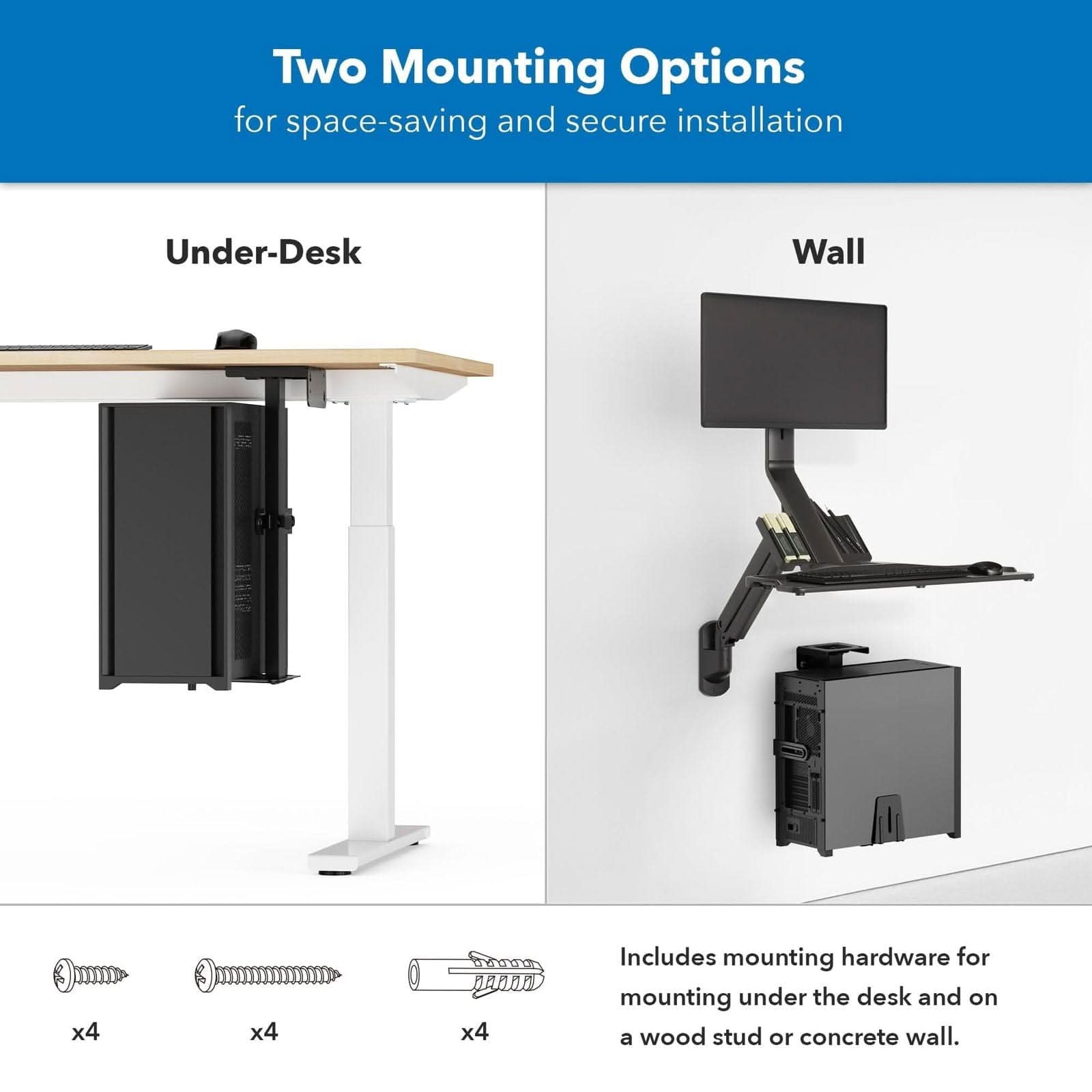 Mount-It! Rotating CPU Mount MI-7170 - Thumbnail 5