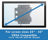 TV Mount - RV and Trailer TV Wall Mount with Lockable Arm - Mount-It! - MI-431