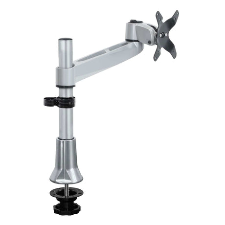 Silver Monitor Mount - Adjustable Single Monitor Desk Mount - Mount-It! - MI-32111