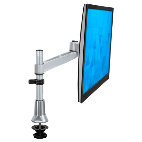 Silver Monitor Mount - Adjustable Single Monitor Desk Mount - Mount-It! - MI-32111