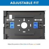 Silver Tablet Stand - Anti-Theft Tablet Floor Stand with Height Adjustment - Mount-It! - MI-3783_G10