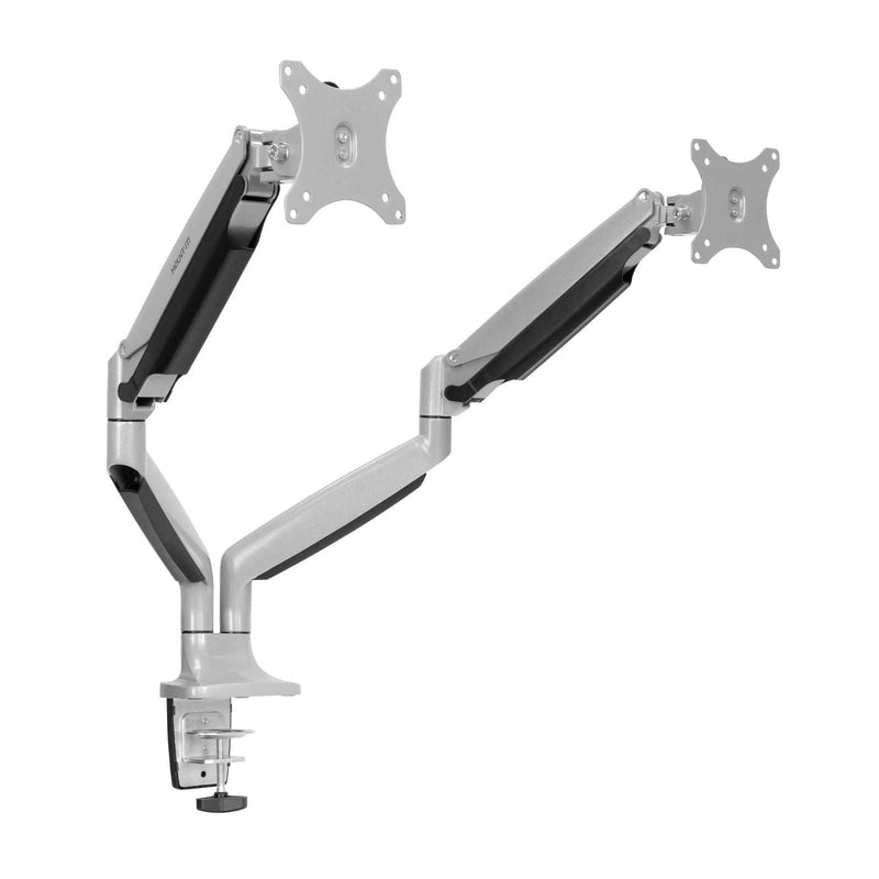 Dual Monitor Desk Mount With Gas Spring Arms