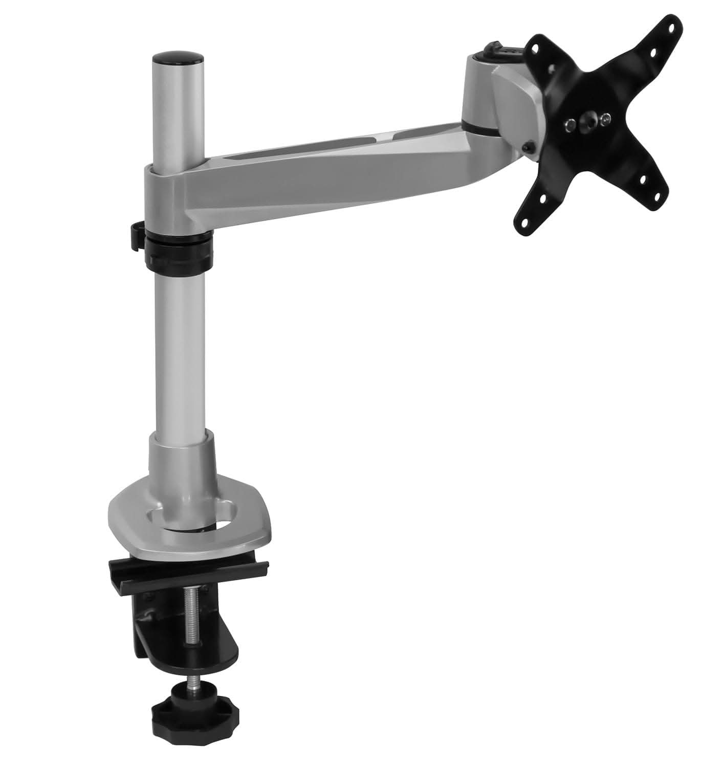 Mount-It! Full Motion Monitor Desk Mount - Clamp and grommet for monitors up to 32" | holds up to 30 lbs | MI-32116 - Thumbnail 2