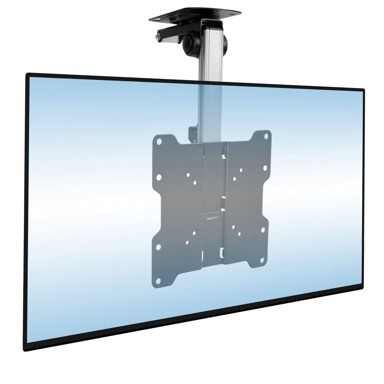 Mount-It! Under Cabinet and Ceiling TV Mount for 19" to 37" TVs | holds up to 44 lbs | MI-4222 - Thumbnail 2