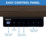 Standing Desk - Single Motor Electric Standing Desk Base - Mount-It! -
