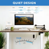 Standing Desk - Single Motor Electric Standing Desk Base - Mount-It! -
