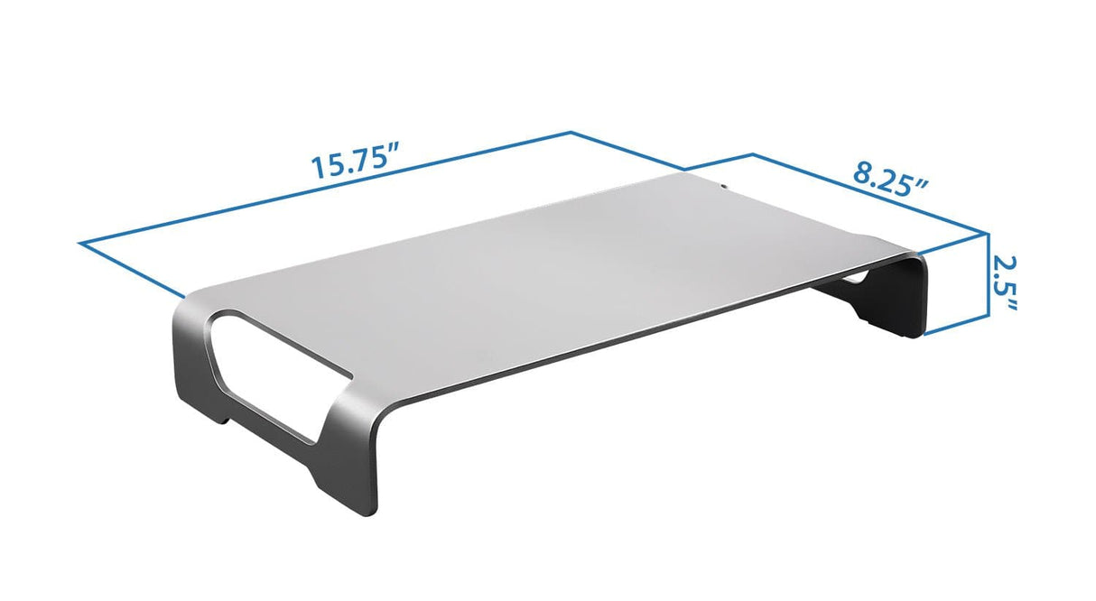 Monitor Risers - Slim Aluminum Riser & Stand - Mount-It! - MI-7275