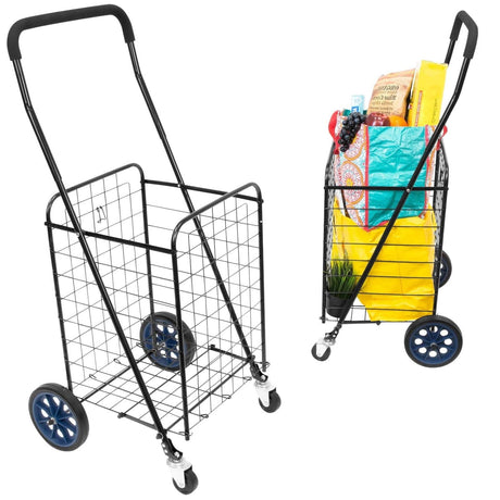 Hand Truck - Small Rolling Utility Shopping Cart - Mount-It! - MI-907S