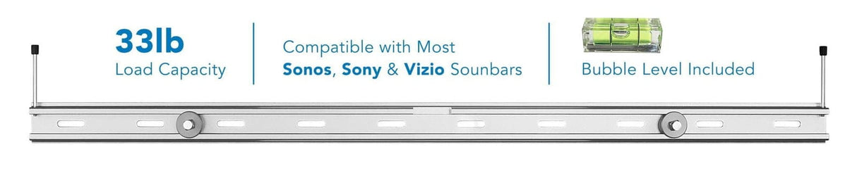 Speaker Mount - Sonos Playbar Wall Mount - Mount-It! - MI-SB42