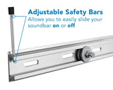Speaker Mount - Sonos Playbar Wall Mount - Mount-It! - MI-SB42