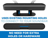 Speaker Mount - Sound Bar TV Mounting Shelf for Sonos Beam - Mount-It! - MI-SB44