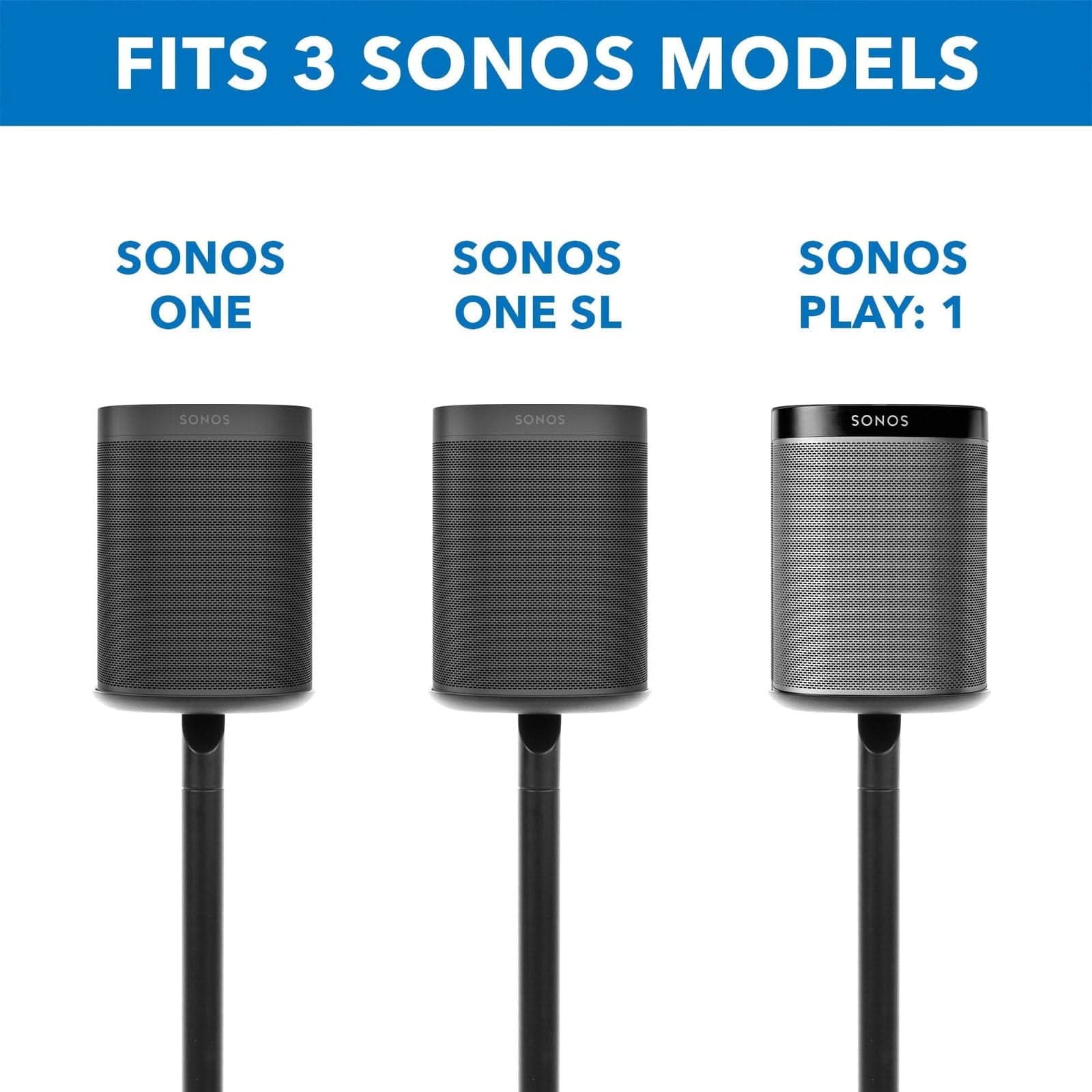 Mount-It! Speaker Floor Stand for SONOS One - Thumbnail 5