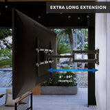 TV Mount - The Beast Full Motion Weatherproof TV Wall Mount - Mount-It! - MI-400