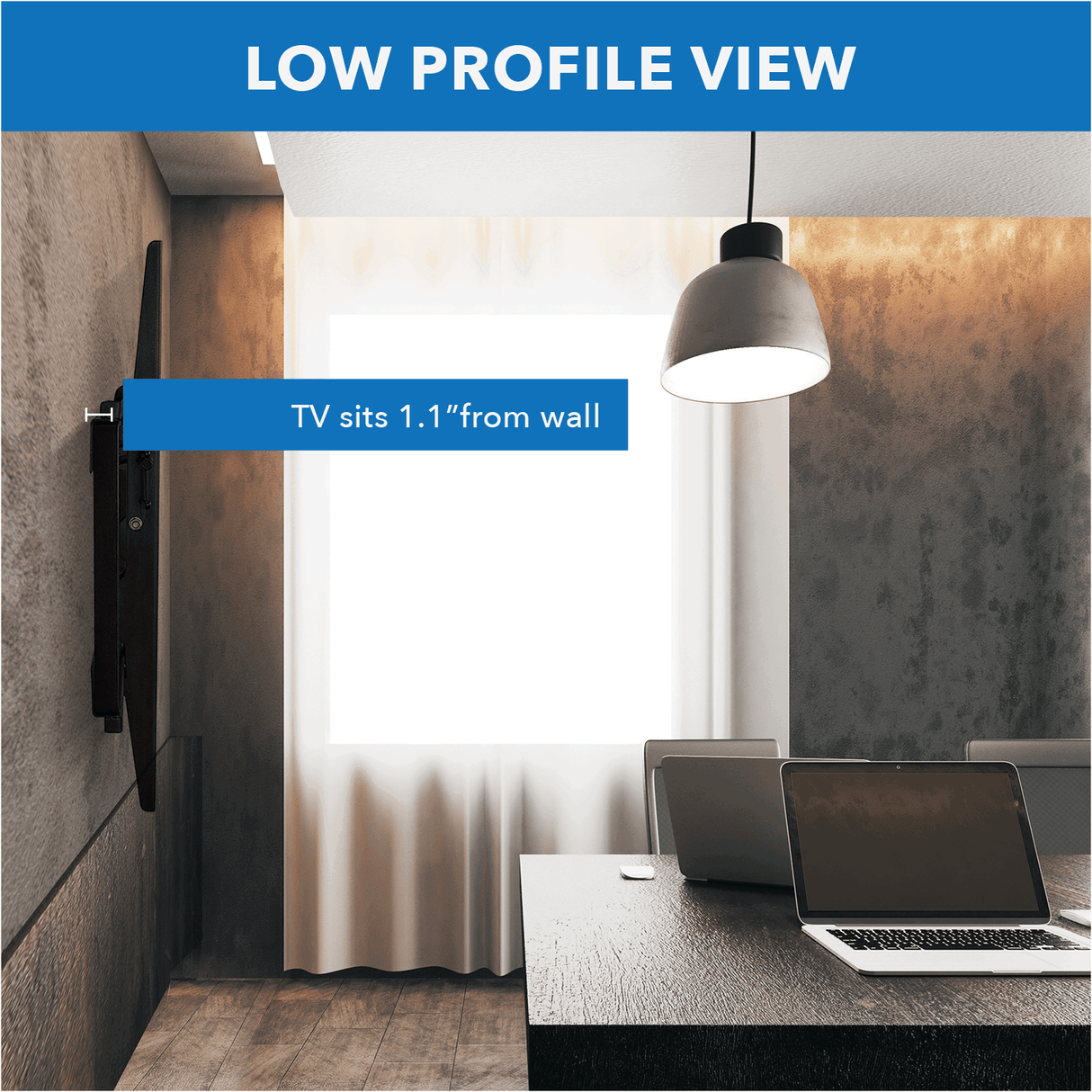 TV Mount - Tilting TV Wall Mount - Mount-It! - MI-1121L