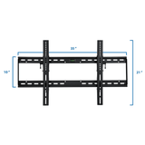 TV Mount - Tilting TV Wall Mount - Mount-It! - MI-1121L