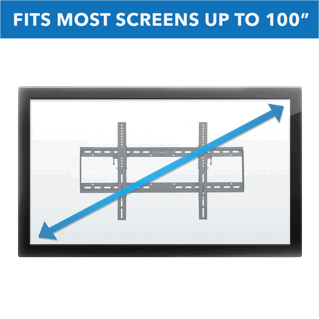 TV Mount - Tilting TV Wall Mount - Mount-It! - MI-1121L