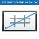 TV Mount - Tilting TV Wall Mount - Mount-It! - MI-1121L