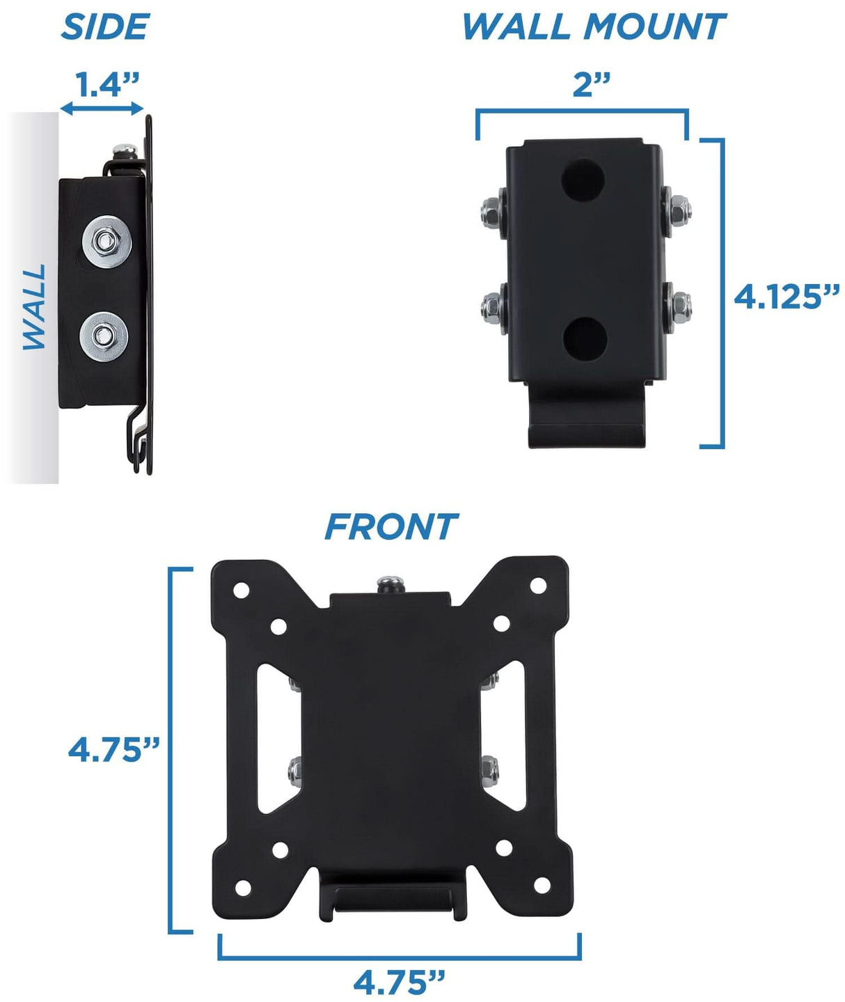TV Mount - Tilting TV Wall Mount - Mount-It! - MI-203T