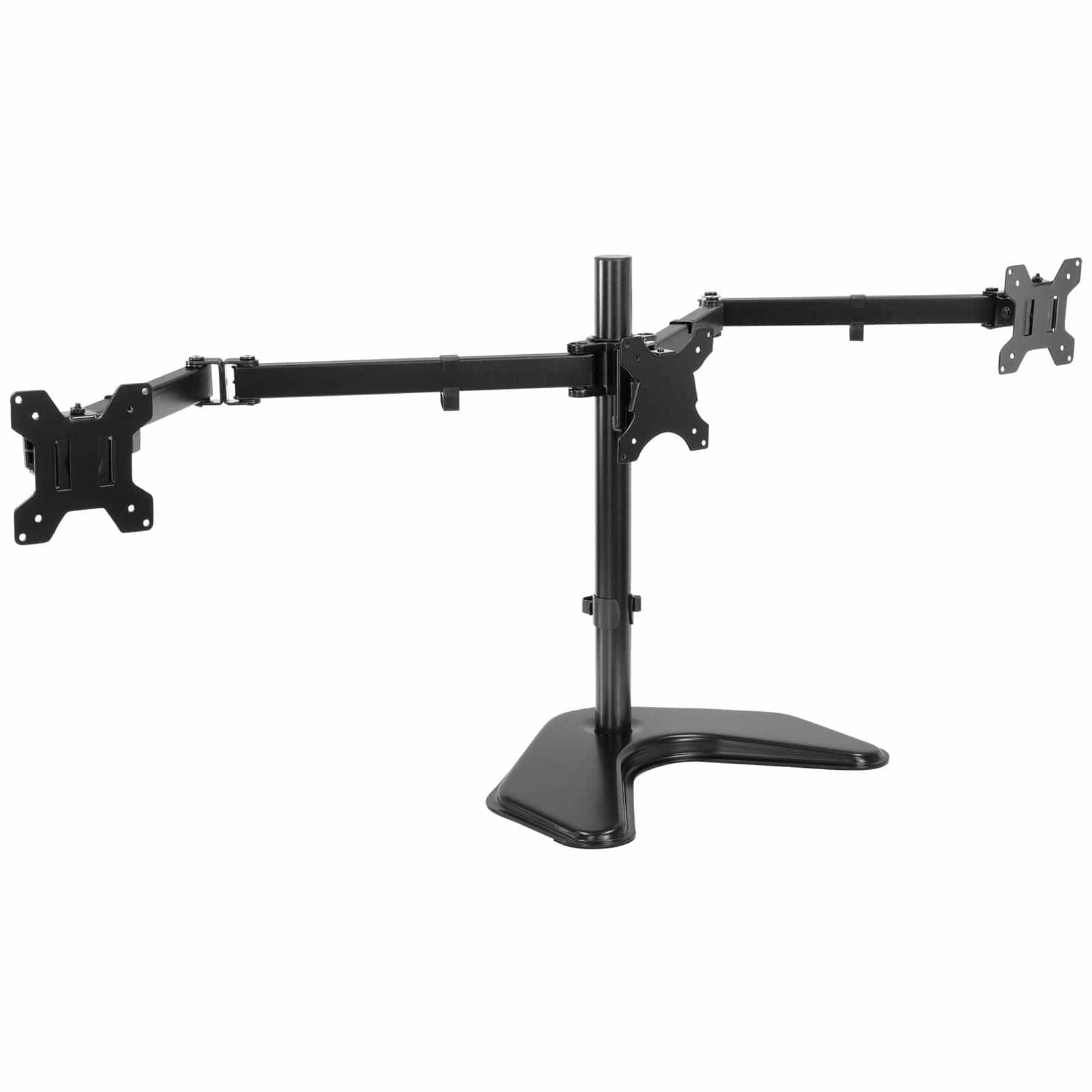 Mount-It! Full Motion Triple Monitor Desk Stand for monitors up to 24" | MI-789