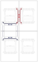 TV Mount - TV Wall Mount x4 plus FREE Spacer for 55" TV Video Wall Installation - Mount-It! - MI-367BDL