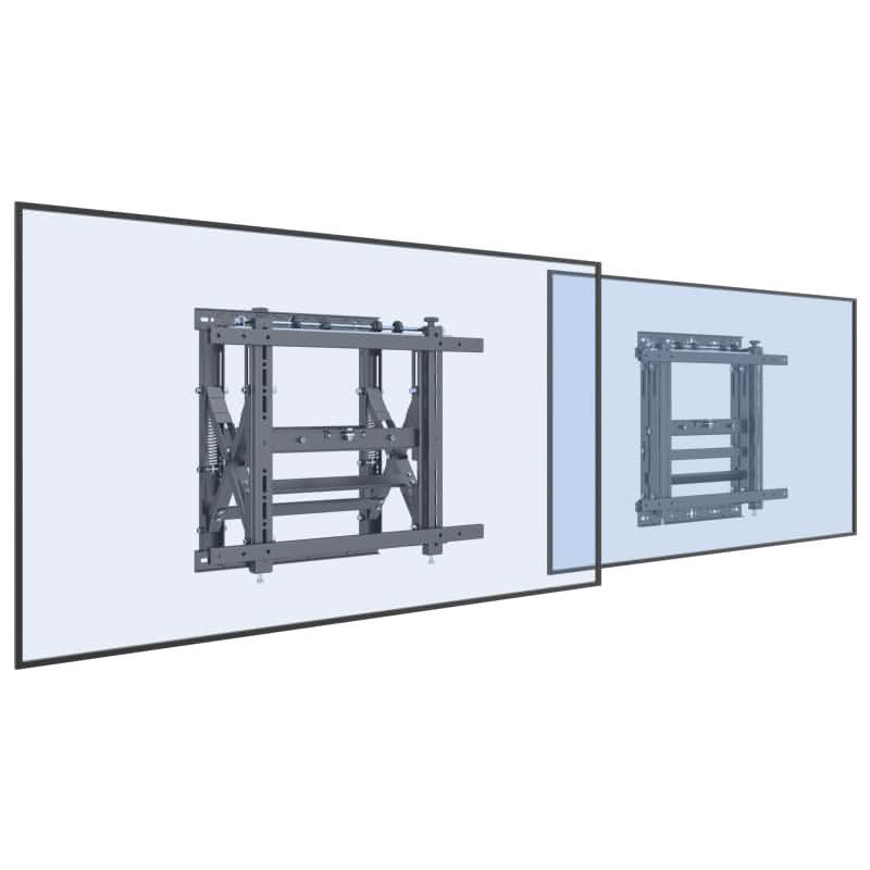 TV Mount - TV Wall Mount x4 plus FREE Spacer for 55" TV Video Wall Installation - Mount-It! - MI-367BDL