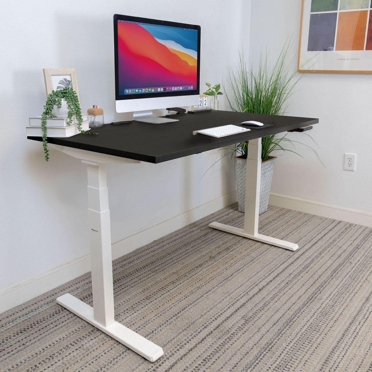 Ultimate Dual Motor Electric Standing Desk with 55" Tabletop